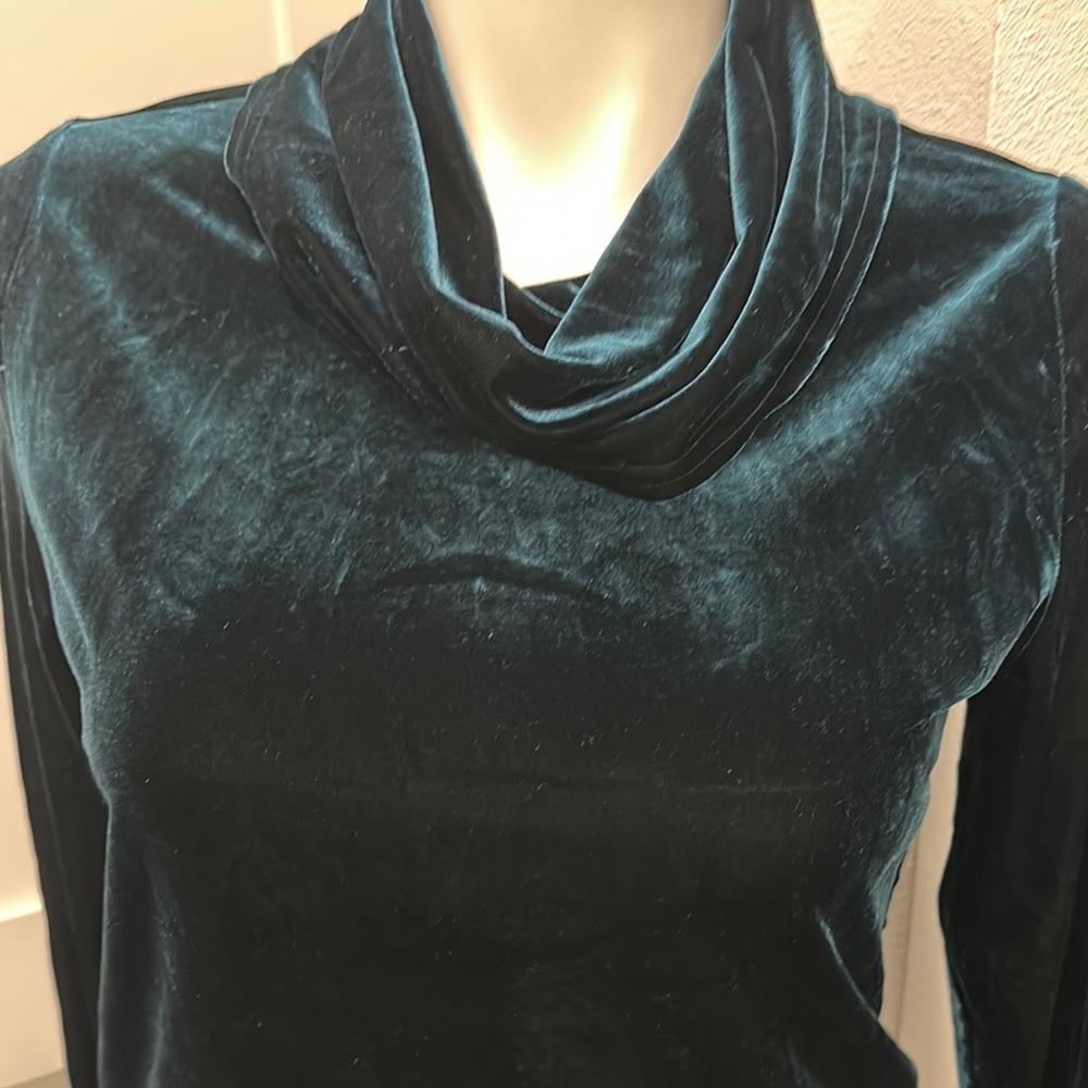August Silk Black Maxi Pull-On Skirt & Cowl Neck Top Set